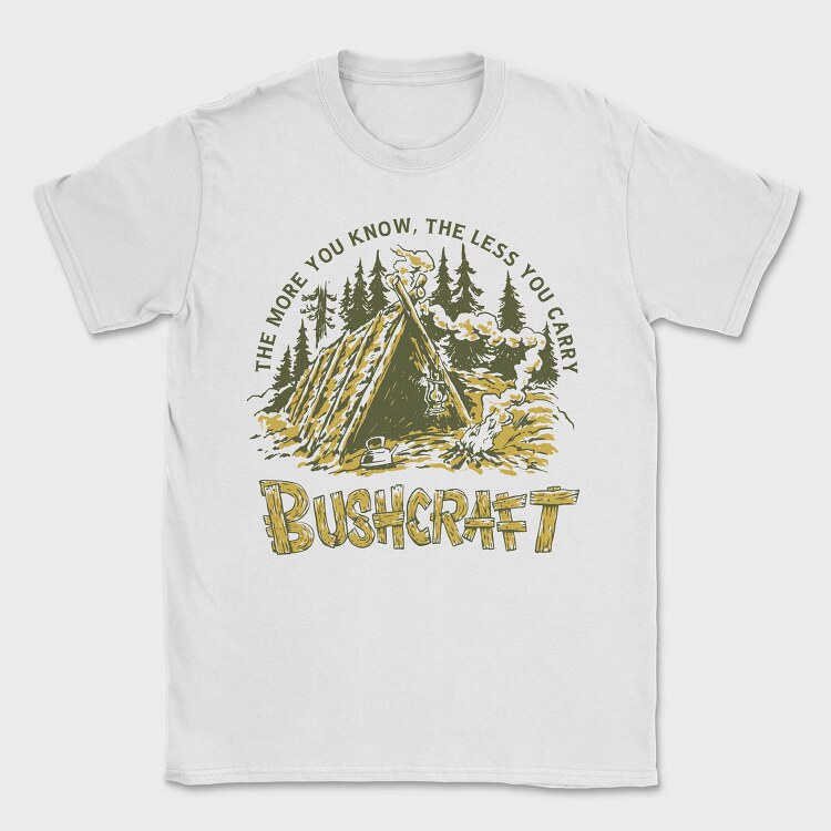 The More You Know the Less You Carry, Tricou Barbati (Unisex)