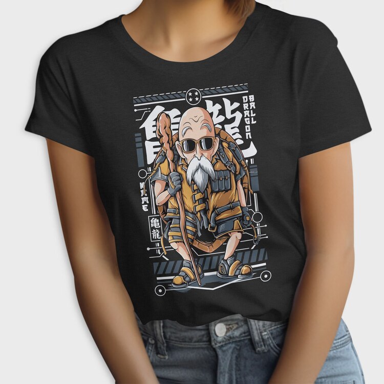 Roshi Cyberpunk Warrior, Tricou Femei