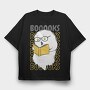 Yellow Book Ghost, Tricou Oversize Barbati (Unisex)