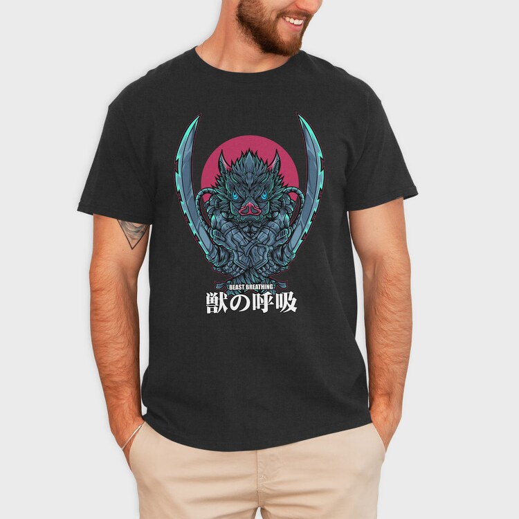 Beast Breathin Samurai, Tricou Barbati (Unisex)