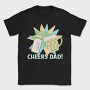 Tricou Barbati (Unisex) Imprimat digital direct in tesatura, bumbac premium 100%.
