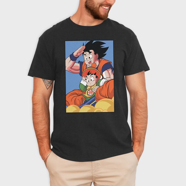 Dragon Ball Z Streetwear, Tricou Barbati (Unisex)
