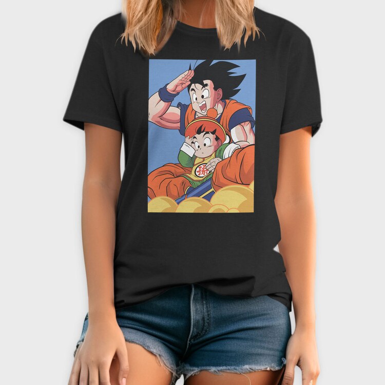 Dragon Ball Z Streetwear, Tricou Barbati (Unisex)