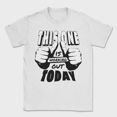Working Out, Tricou Barbati (Unisex)