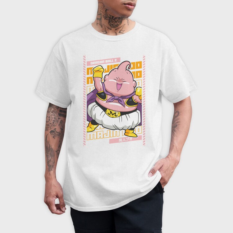 Majin Boo Boom, Tricou Barbati (Unisex)