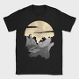 Wolves Howling With the Moon, Tricou Barbati (Unisex)