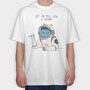 Space Cat Tales, Tricou Oversize Barbati (Unisex)