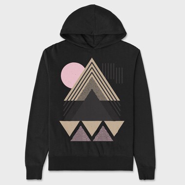 Abstract Geometric, Hanorac Oversize Barbati (Unisex)