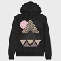 Abstract Geometric, Hanorac Oversize Barbati (Unisex)