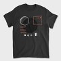Abstract Organic, Tricou Barbati (Unisex)