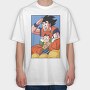 Dragon Ball Z Streetwear, Tricou Oversize Barbati (Unisex)