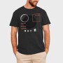 Abstract Organic, Tricou Barbati (Unisex)