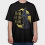 Witch Cat, Tricou Oversize Barbati (Unisex)