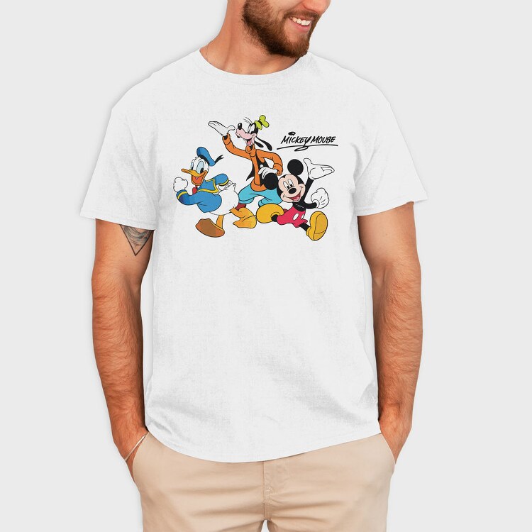 Mickey Mouse And Friends, Tricou Barbati (Unisex)