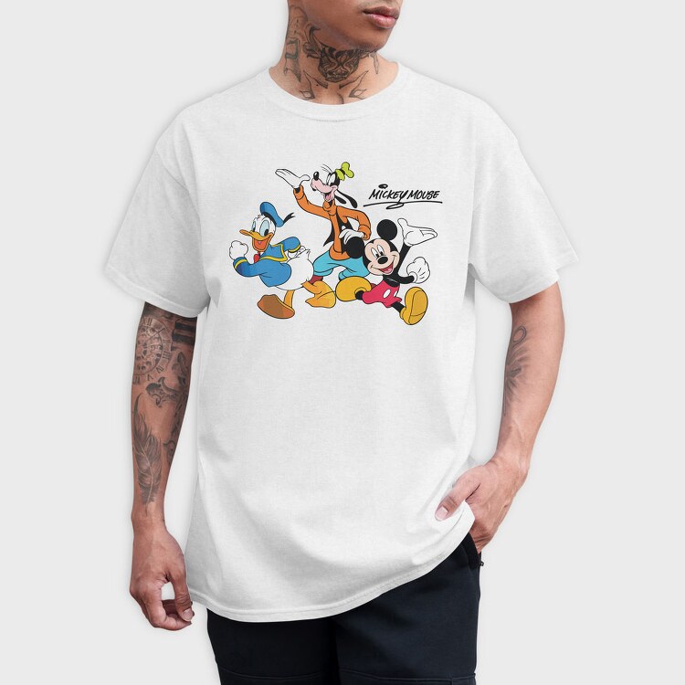 Mickey Mouse And Friends, Tricou Barbati (Unisex)
