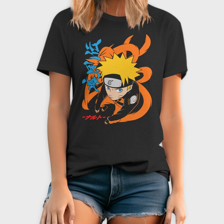 Naruto Tail Roar, Tricou Barbati (Unisex)