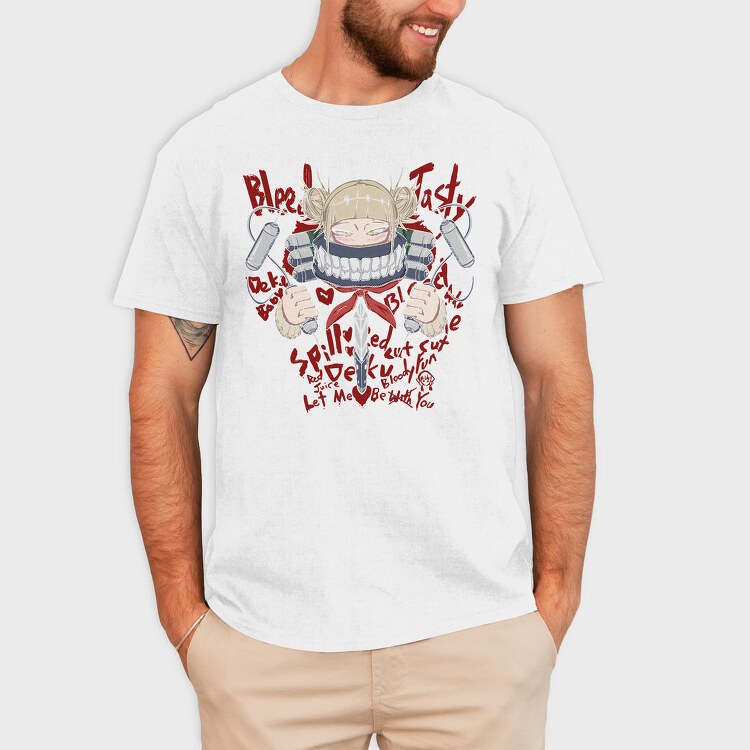 Bleeding Edge Anime, Tricou Barbati (Unisex)