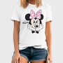 Minnie Mouse Bow Tie, Tricou Barbati (Unisex)