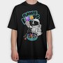 Space Galaxy Astronaut, Tricou Oversize Barbati (Unisex)