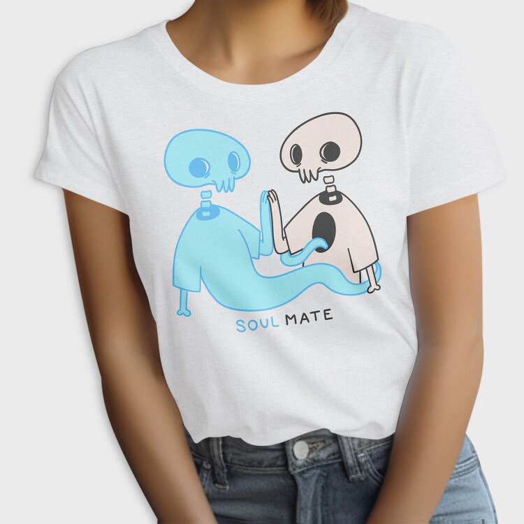 Soulmate Skeleton Vibes, Tricou Femei