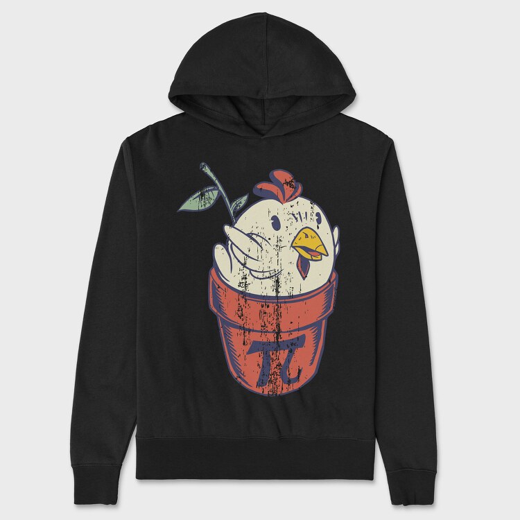 Chicken Pot Pie, Hanorac Oversize Barbati (Unisex)