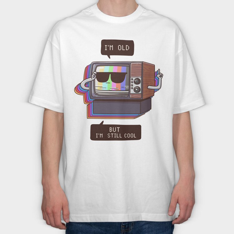 F48 Midnight Glow, Tricou Oversize Barbati (Unisex)