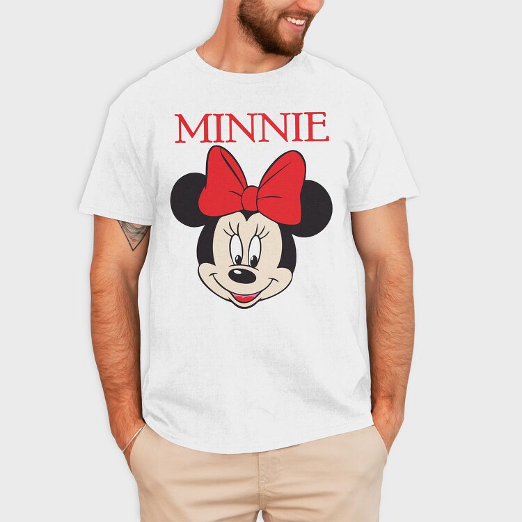 Minnies Midnight Bow, Tricou Barbati (Unisex)
