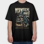 Witch Cat 2, Tricou Oversize Barbati (Unisex)