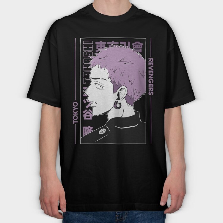 Takashis Midnight Rebellion, Tricou Oversize Barbati (Unisex)