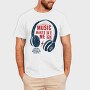 Music High Vibe, Tricou Barbati (Unisex)