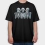 Wiseskeletons, Tricou Oversize Barbati (Unisex)