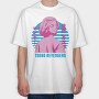 Tokyo Neon Dream, Tricou Oversize Barbati (Unisex)
