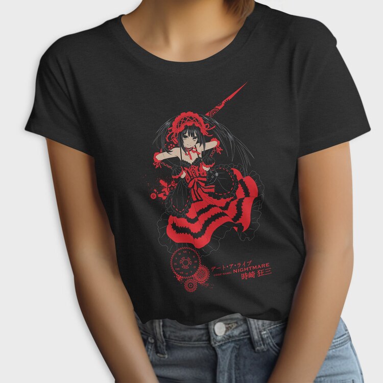 Nightmare Alice In Red, Tricou Femei