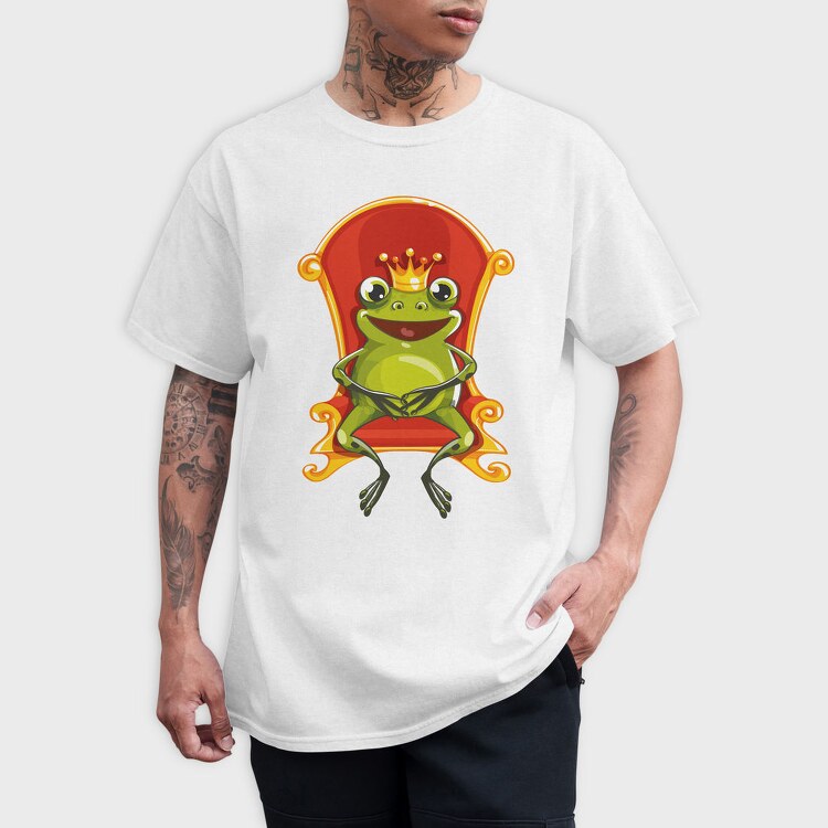 Royal Frog Prince, Tricou Barbati (Unisex)