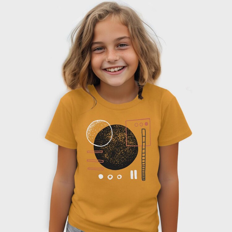 Abstract Organic, Tricou Copii