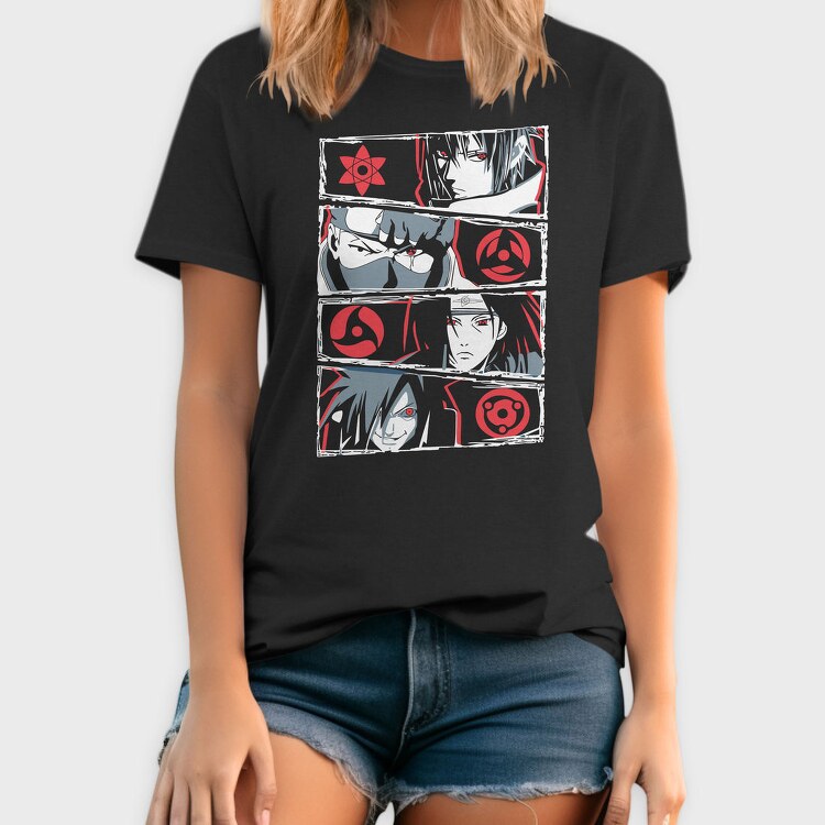 Sharingan Rebellion, Tricou Barbati (Unisex)