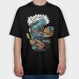 Dino Munch Munchies, Tricou Oversize Barbati (Unisex)