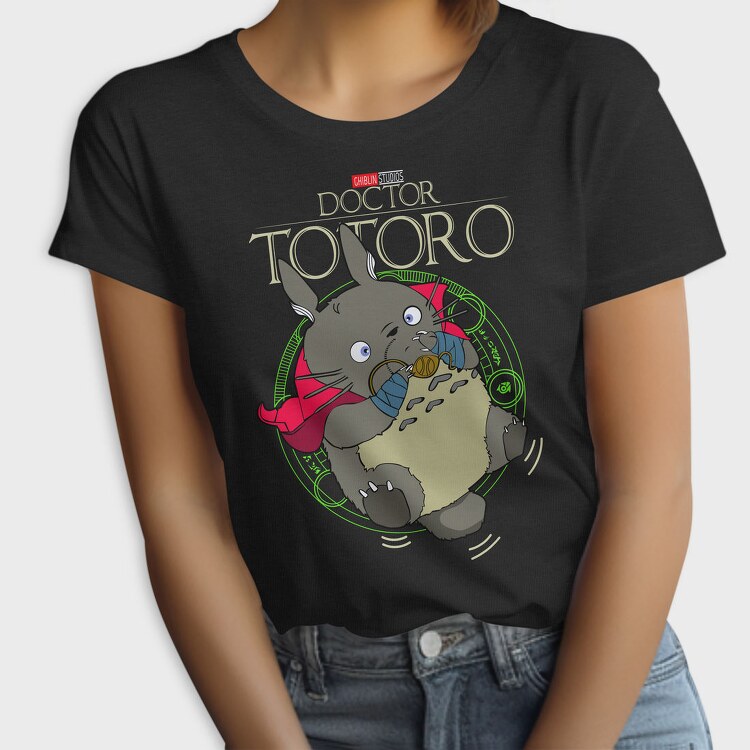 Doctor Totoro Vibes, Tricou Femei