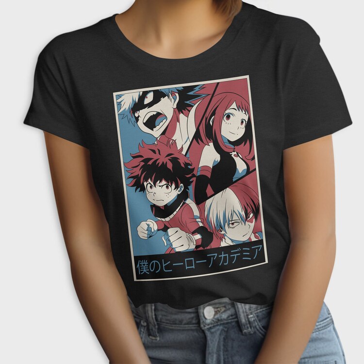 Boku No Hero Glow, Tricou Femei