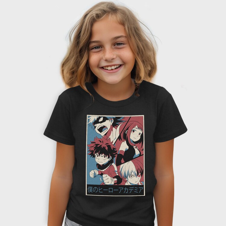 Boku No Hero Glow, Tricou Copii