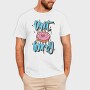 Donut Worry Be Happy, Tricou Barbati (Unisex)