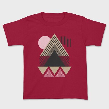 Abstract Geometric, Tricou Copii