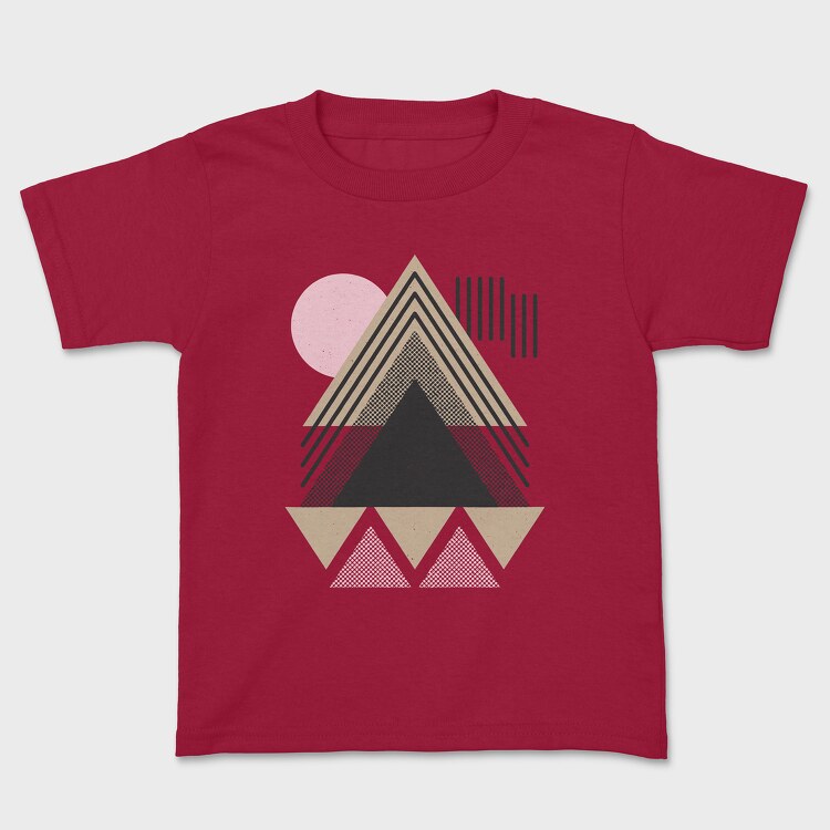 Abstract Geometric, Tricou Copii