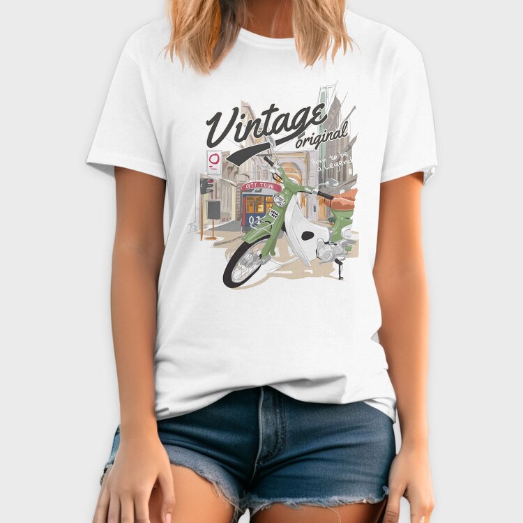 Vintage City Tour, Tricou Barbati (Unisex)