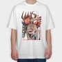 Power Demon Girl, Tricou Oversize Barbati (Unisex)
