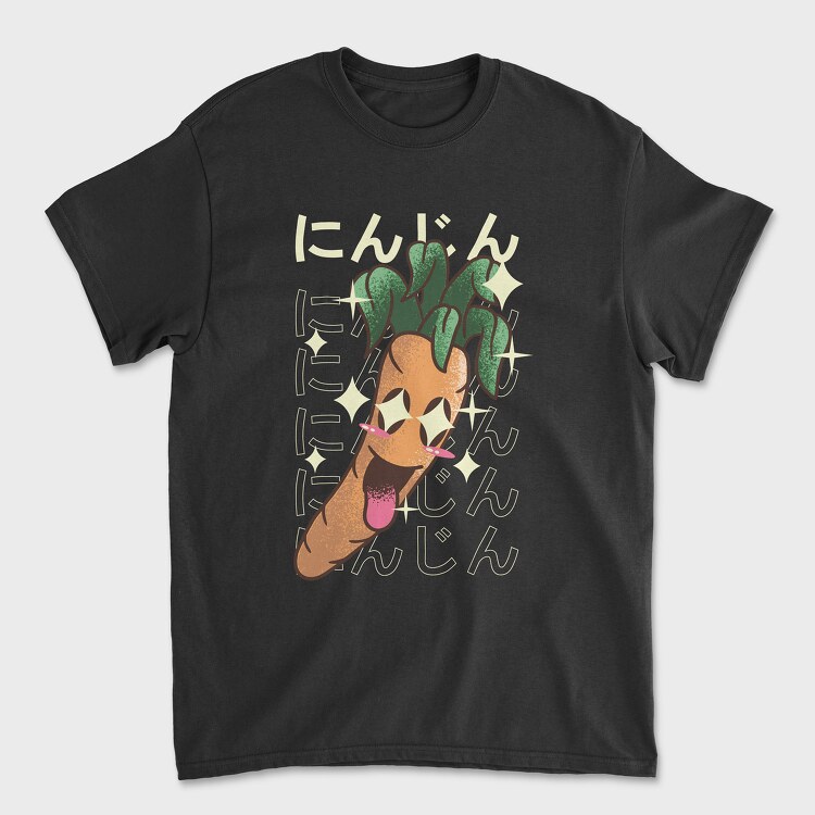 carrot crazy kawaii, Tricou Barbati (Unisex)