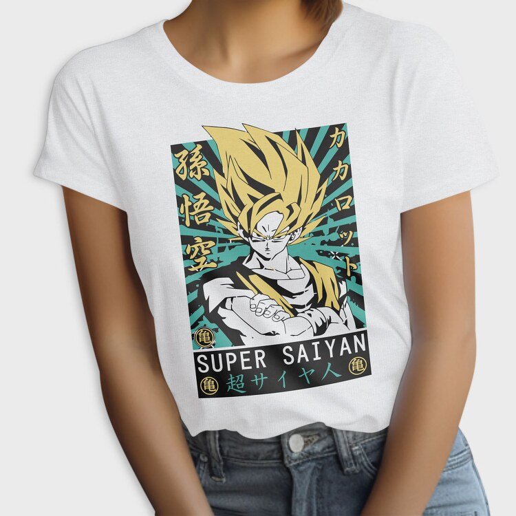 Dragon Ball Energy Flow, Tricou Femei