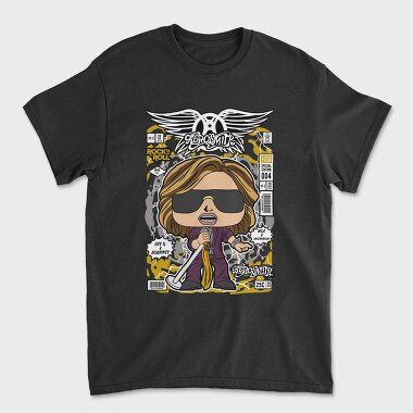 Aerosmith Rockstar, Tricou Barbati (Unisex)