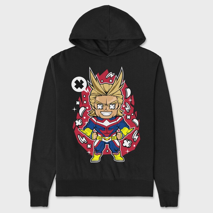 All Might Power, Hanorac Oversize Barbati (Unisex)