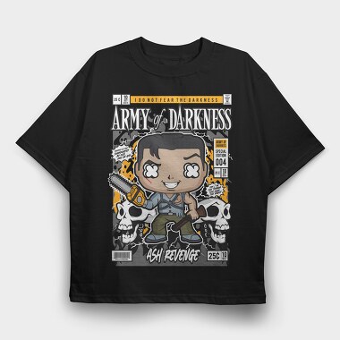 Army Of Darkness, Tricou Oversize Barbati (Unisex)